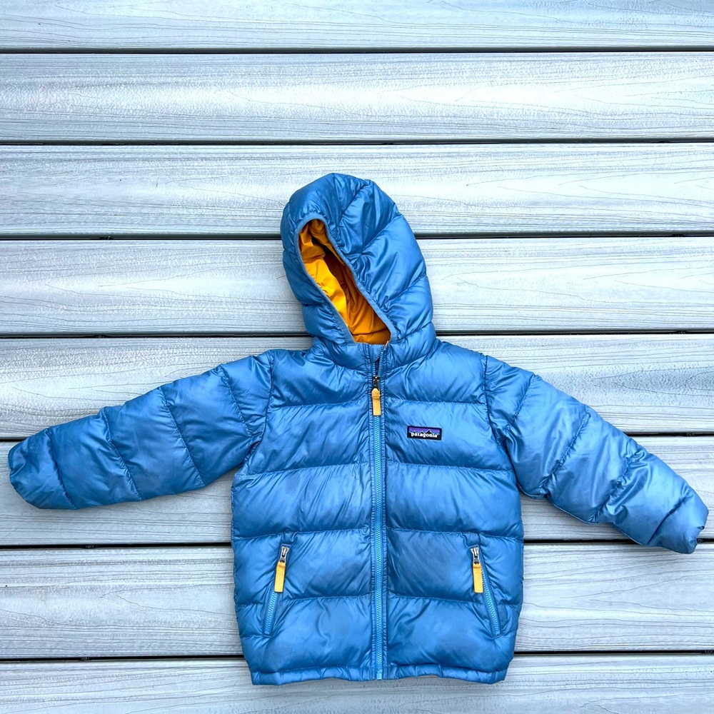 Boys Patagonia puffer jacket